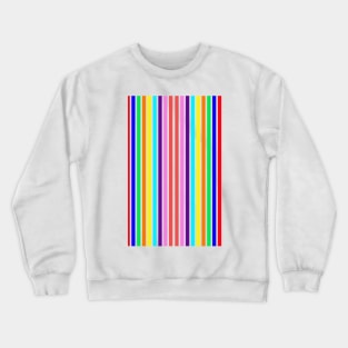 many colorful stripe pattern cell phone case Crewneck Sweatshirt